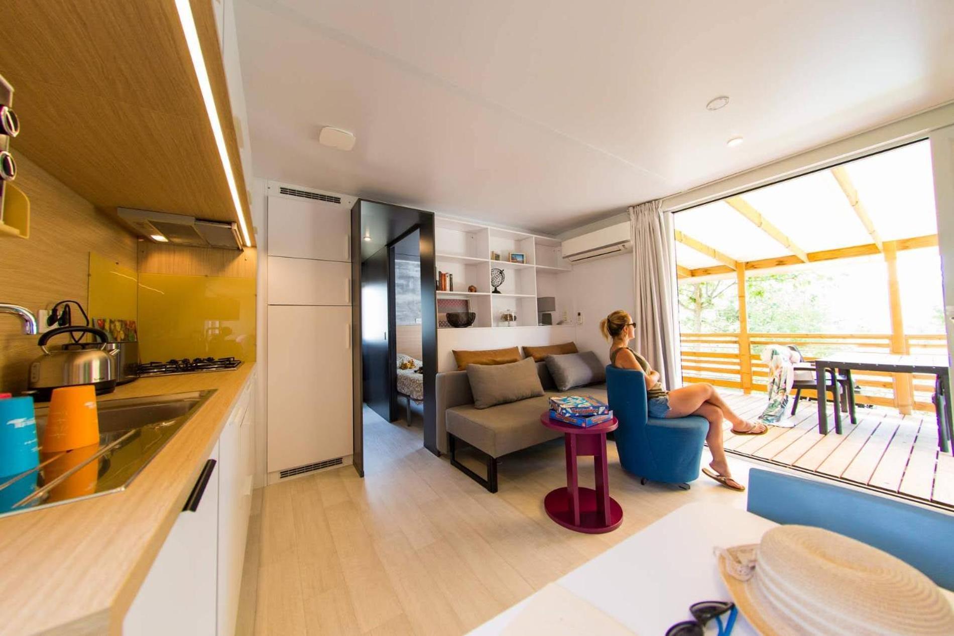 Camping La Chapouliere Ruoms Bagian luar foto