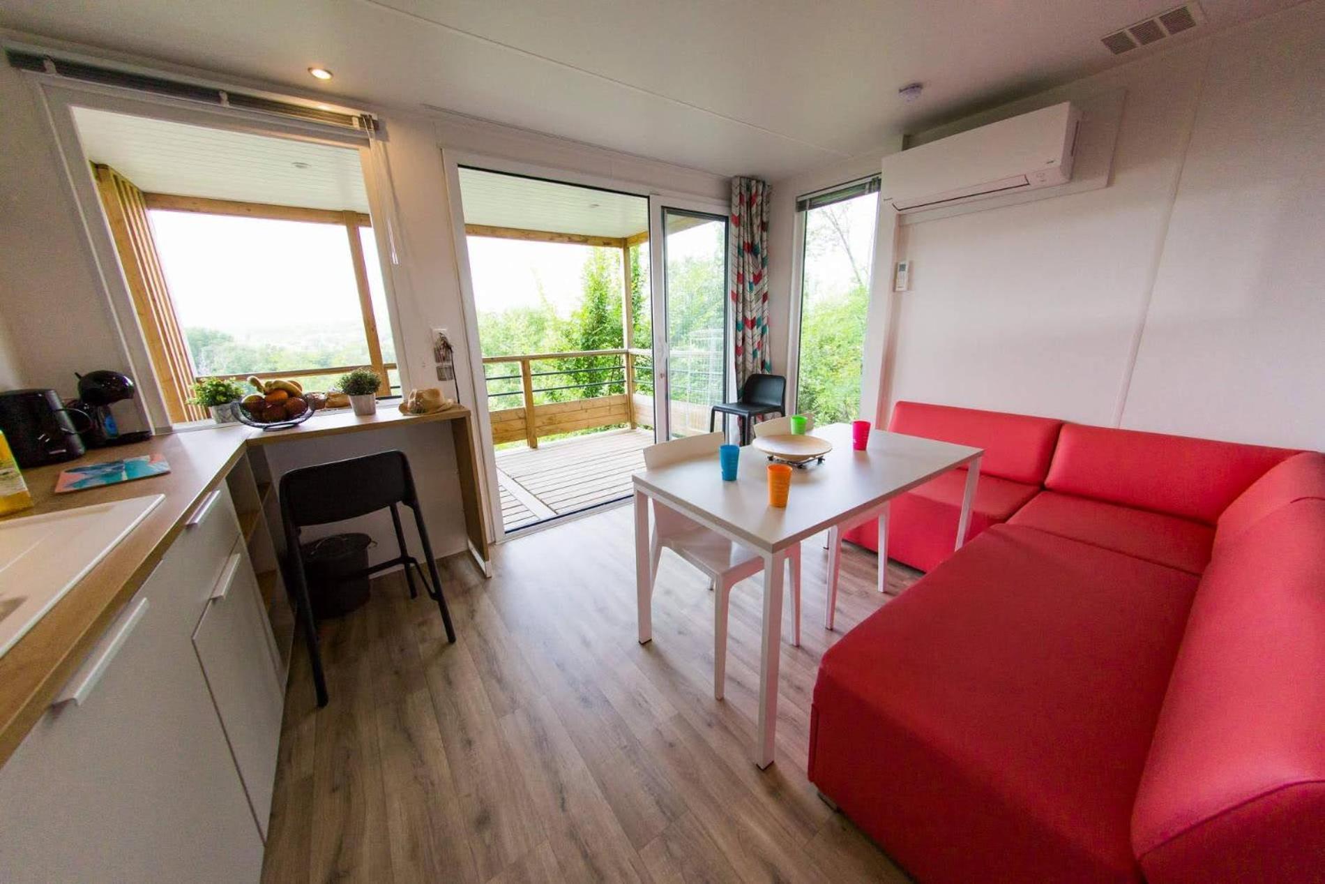 Camping La Chapouliere Ruoms Bagian luar foto