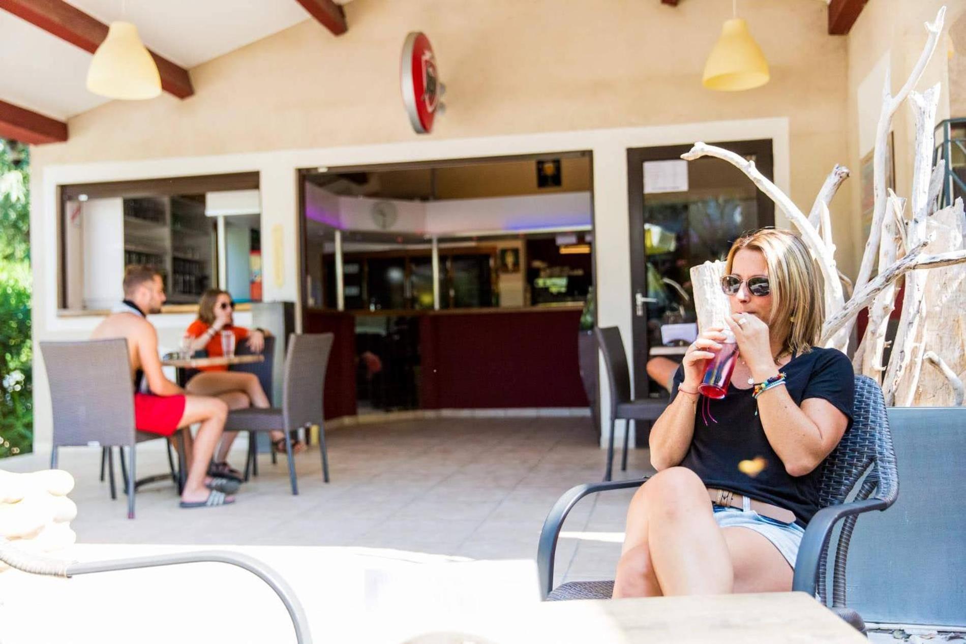 Camping La Chapouliere Ruoms Bagian luar foto