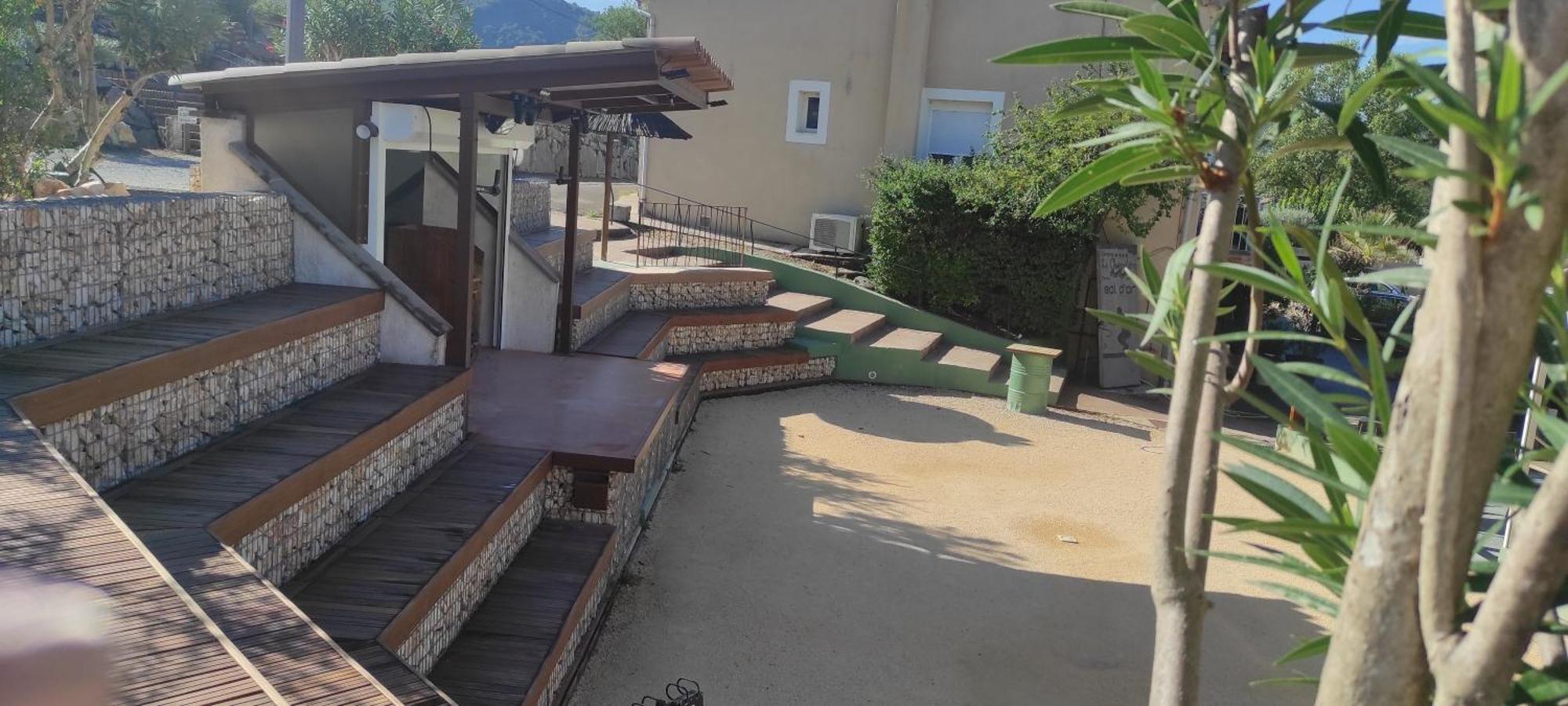 Camping La Chapouliere Ruoms Bagian luar foto