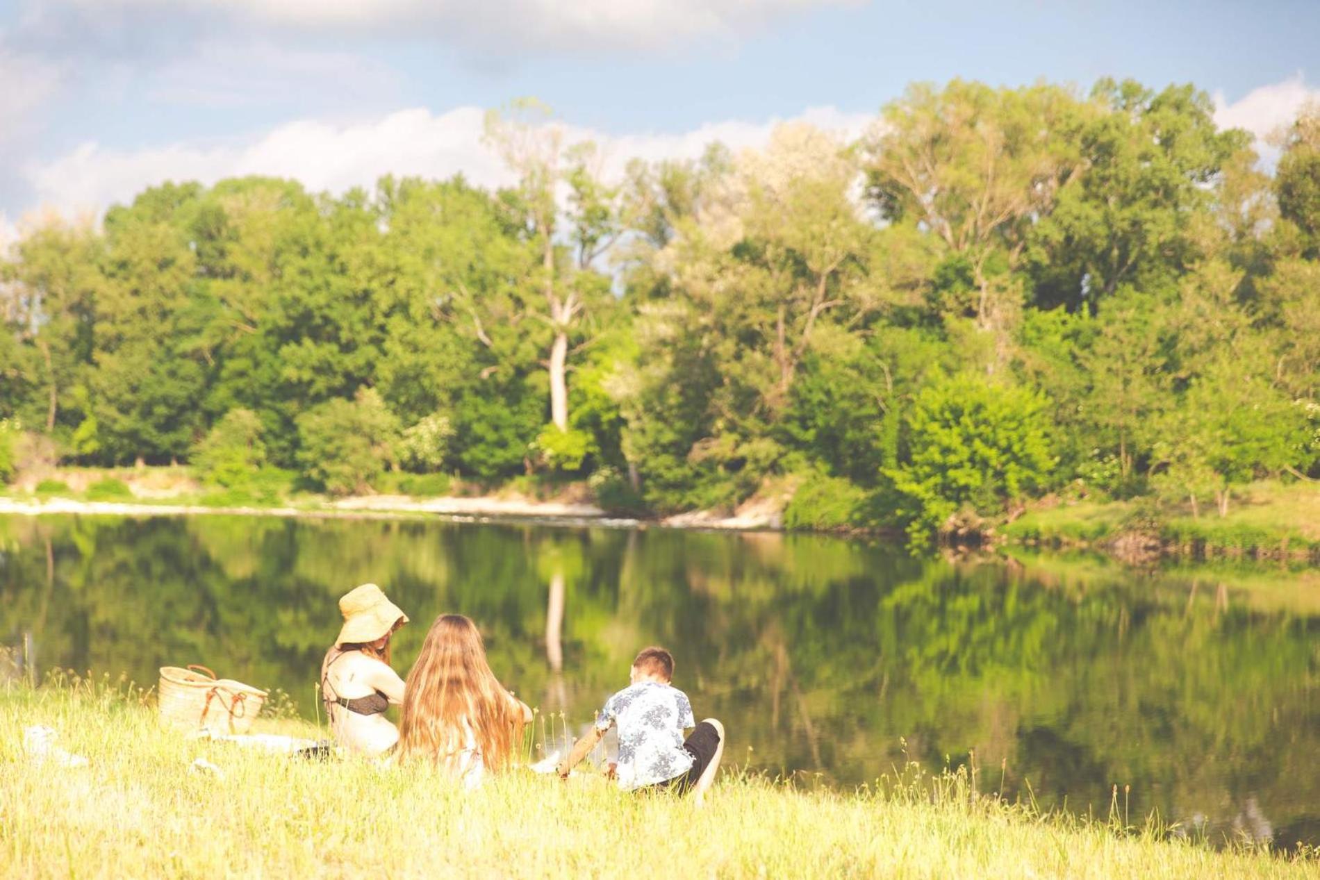 Camping La Chapouliere Ruoms Bagian luar foto